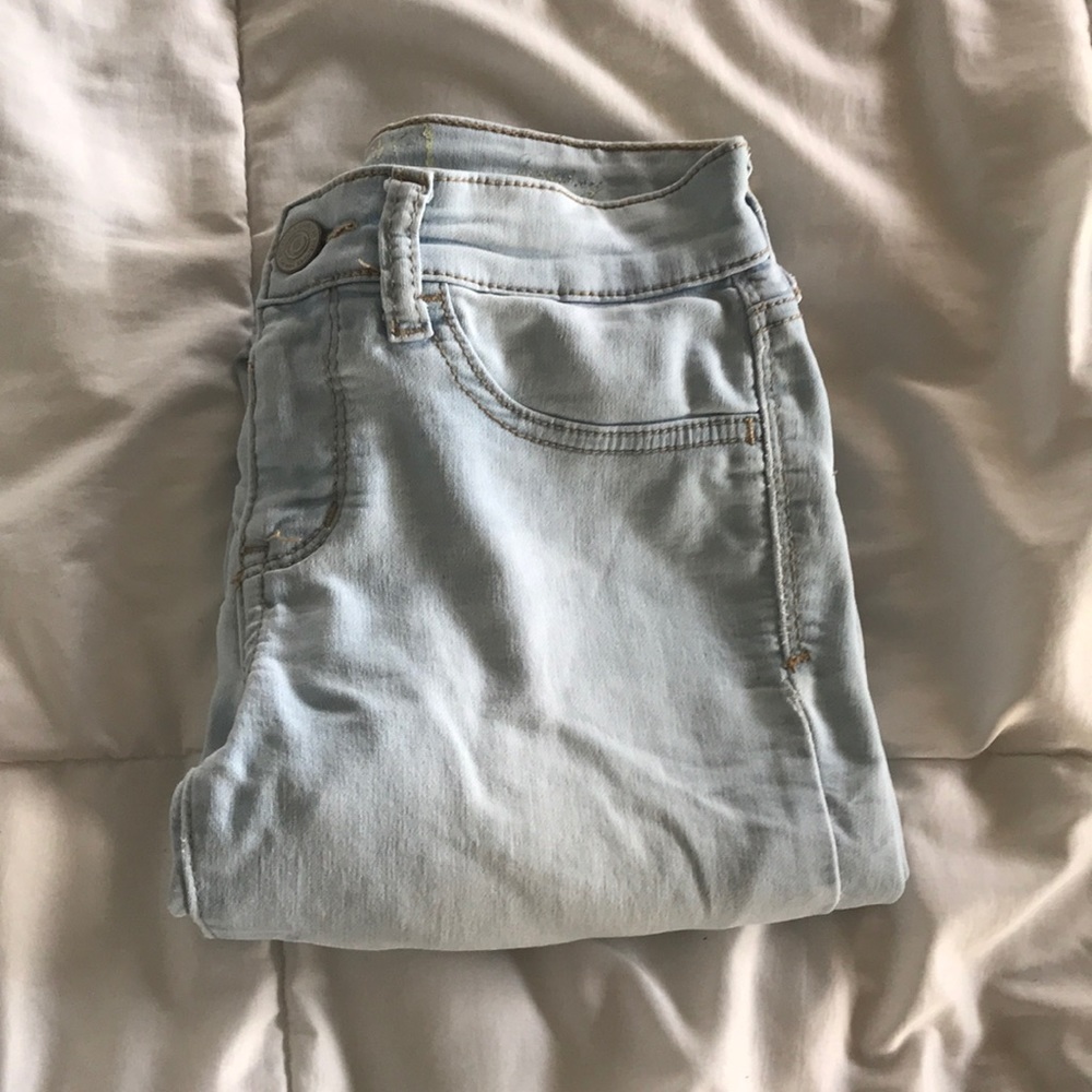 Size 3 light was jeggings/jeans